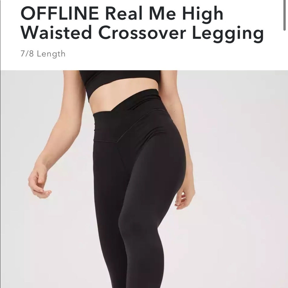 Aerie cross over leggings